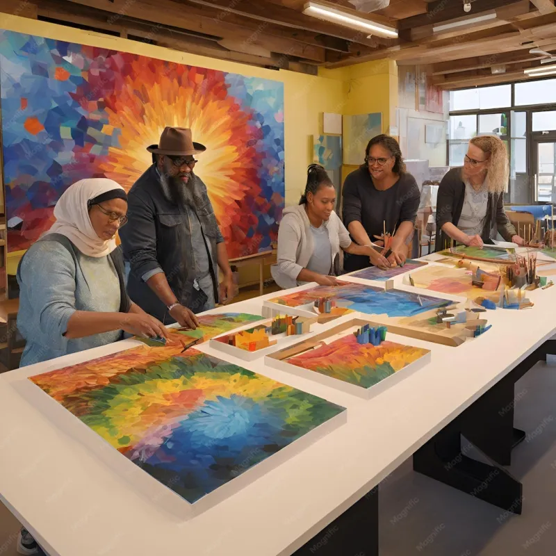 Pintar, bailar, sanar: el poder transformador del arte en comunidades que buscan reconstruirse